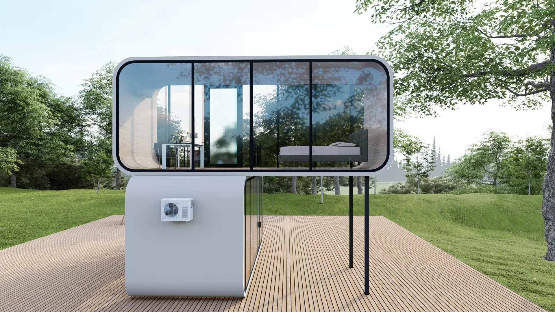 Apple Cabin foto 4 — mini casa modulare prefabbricata Doctor Haus