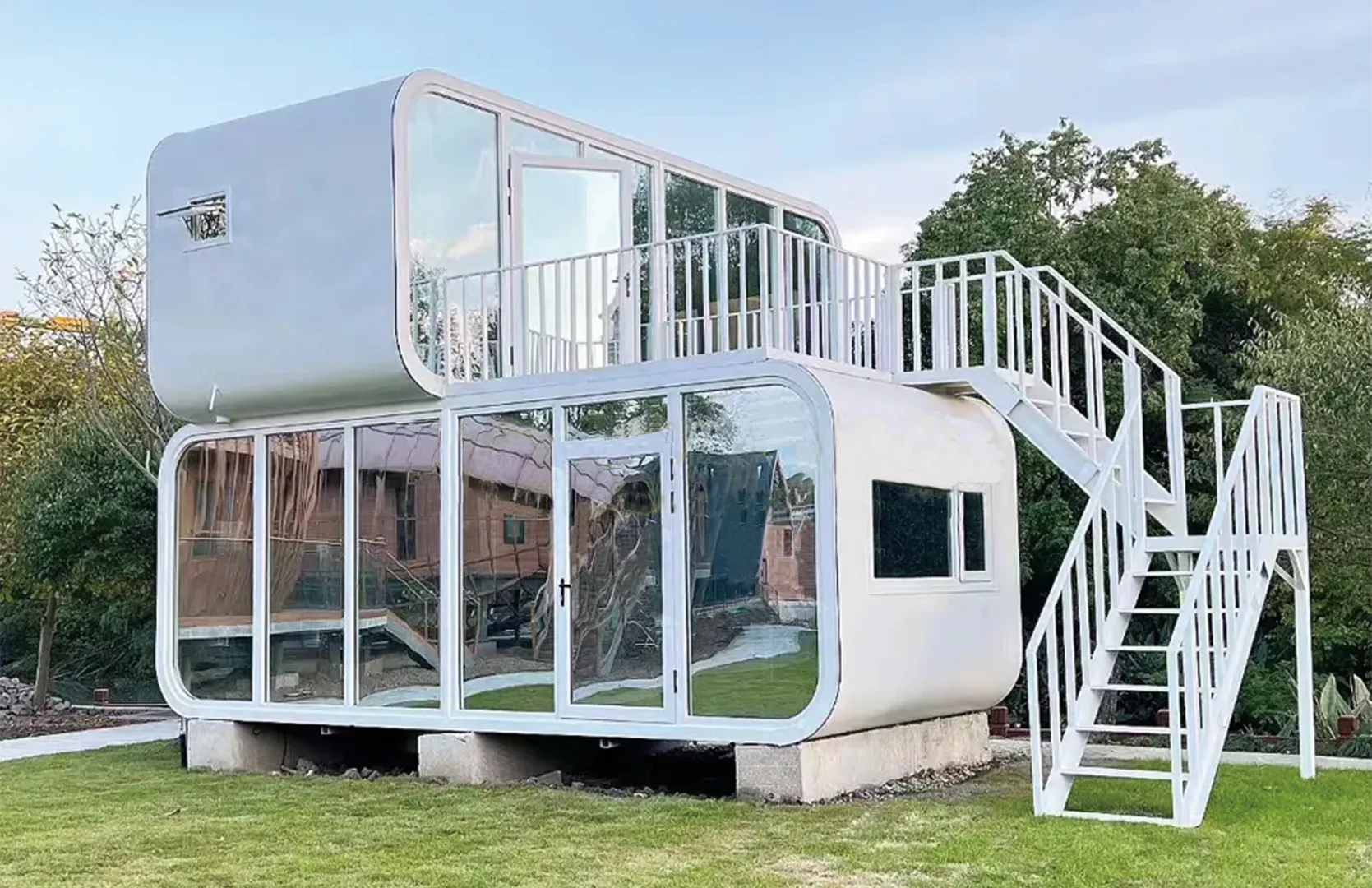 Apple Cabin foto 10 — mini casa modulare prefabbricata Doctor Haus